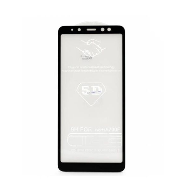 

Защитное стекло для Samsung A8 Plus (2018)/A730 5D BLACK