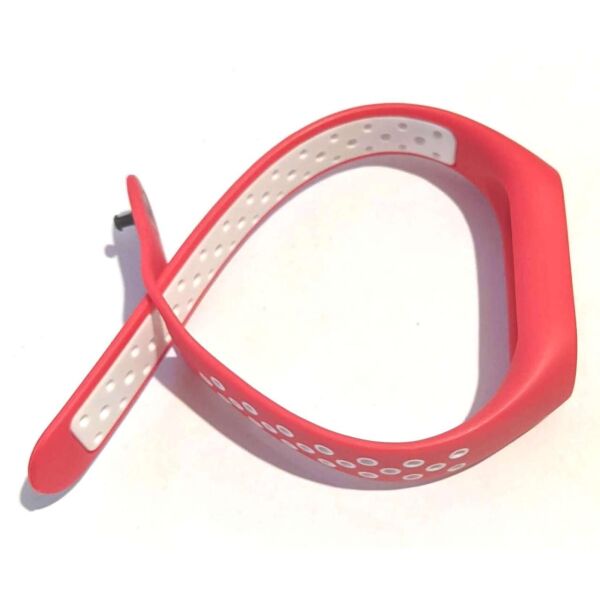 

Ремешок для фитнес браслета Xiaomi Mi Band Sport Red & White