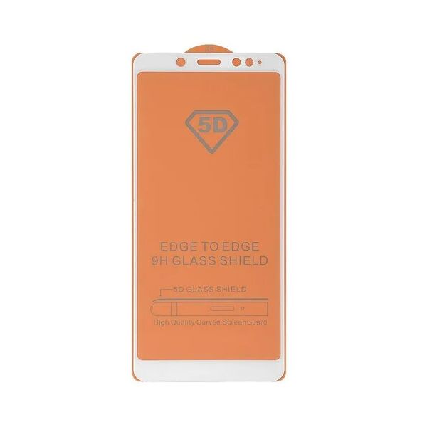 

Защитное стекло для XIAOMI REDMI NOTE 5/NOTE 5 PRO 5D WHITE