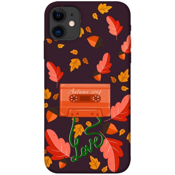 

Чехол itsPrint Autumn sound для Apple iPhone 11 (6.1)