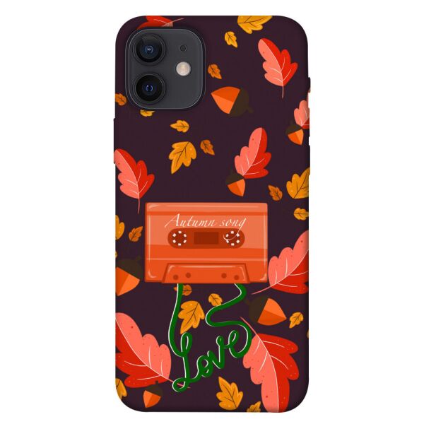 

Чехол itsPrint Autumn sound для Apple iPhone 12 (6.1)