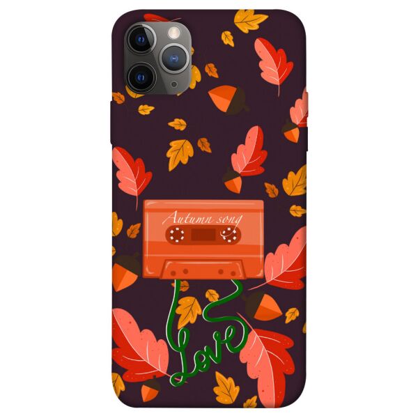 

Чехол itsPrint Autumn sound для Apple iPhone 12 Pro (6.1)