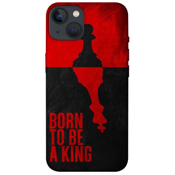 

Чехол itsPrint Born to be a king для Apple iPhone 13 (6.1)