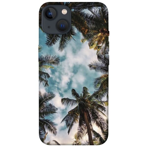 

Чехол itsPrint Coconut palms для Apple iPhone 13 (6.1)