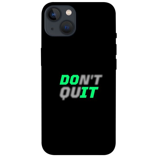 

Чехол itsPrint Don't quit для Apple iPhone 13 (6.1)