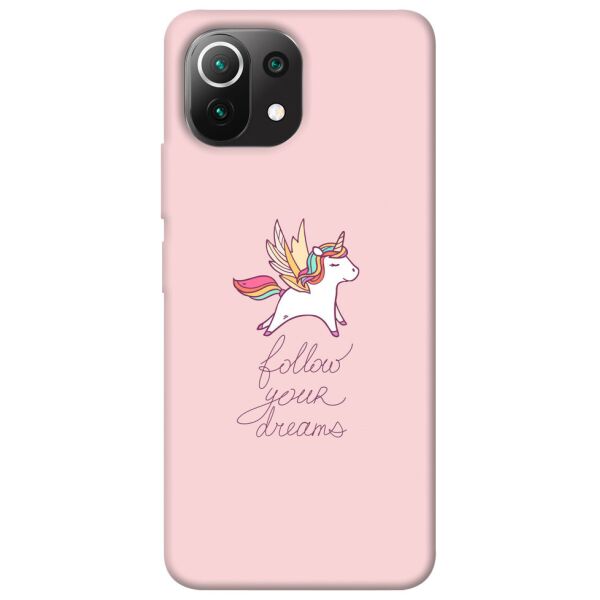 

Чехол itsPrint Follow your dreams для Xiaomi Mi 11 Lite