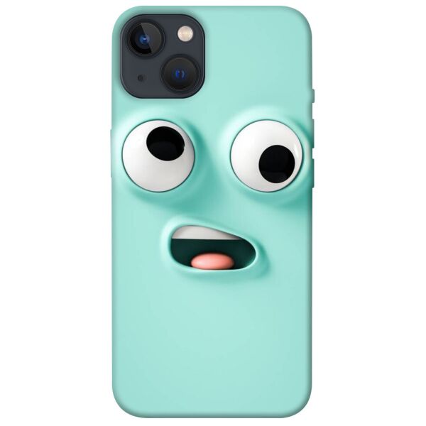 

Чехол itsPrint Funny face для Apple iPhone 13 (6.1)
