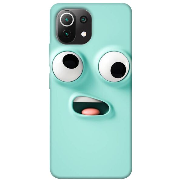 

Чехол itsPrint Funny face для Xiaomi Mi 11 Lite