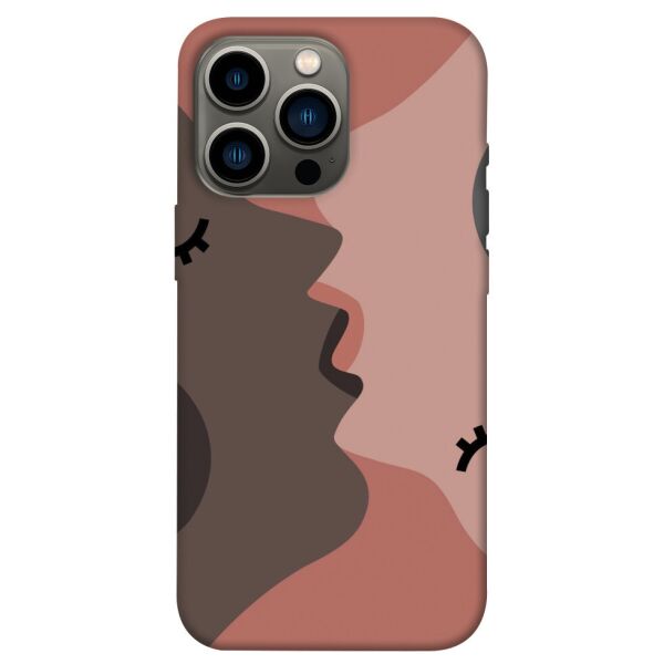 

Чехол itsPrint girls kissing для Apple iPhone 13 Pro (6.1)