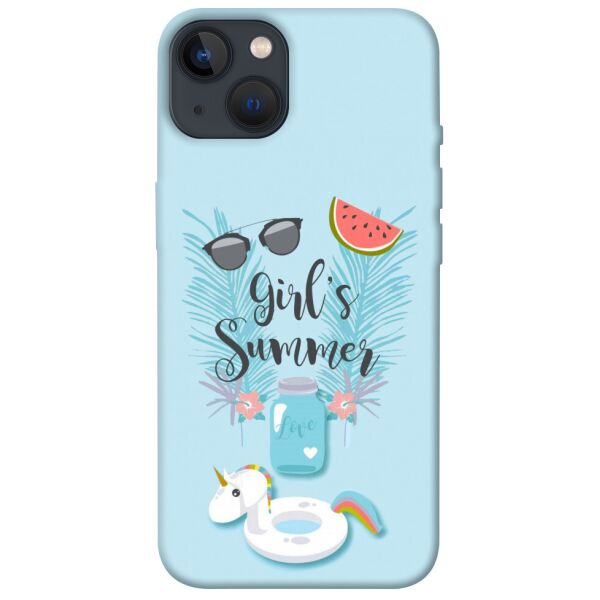 

Чехол itsPrint Girls summer для Apple iPhone 13 (6.1)