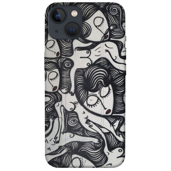 

Чехол itsPrint hair style для Apple iPhone 13 (6.1)