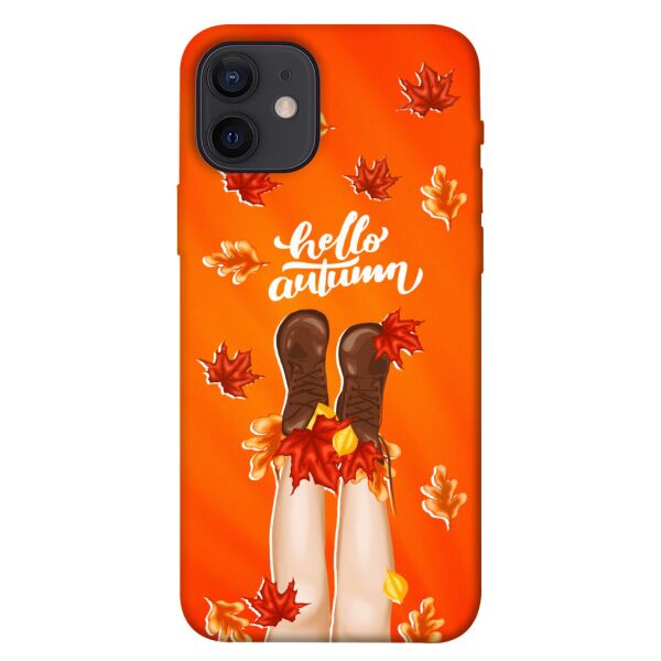 

Чехол itsPrint Hello autumn для Apple iPhone 12 (6.1)