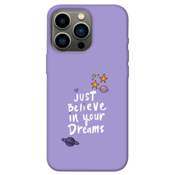 

Чехол itsPrint Just believe in your Dreams для Apple iPhone 13 Pro (6.1)