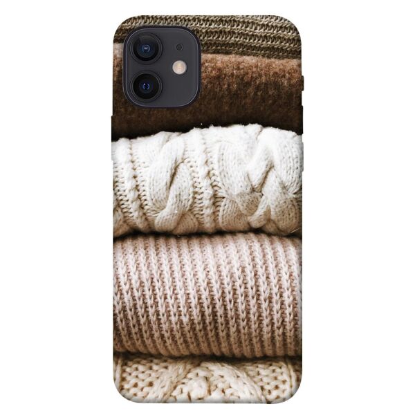 

Чехол itsPrint Knitted aesthetics для Apple iPhone 12 (6.1)