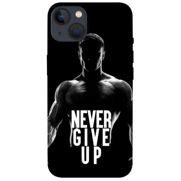 

Чехол itsPrint Never give up для Apple iPhone 13 (6.1)