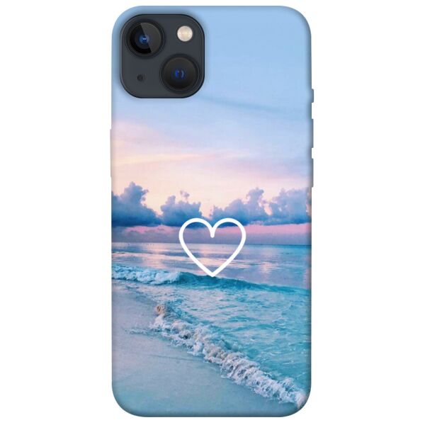 

Чехол itsPrint Summer heart для Apple iPhone 13 (6.1)