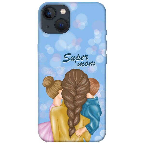 

Чехол itsPrint Super mommy для Apple iPhone 13 (6.1)