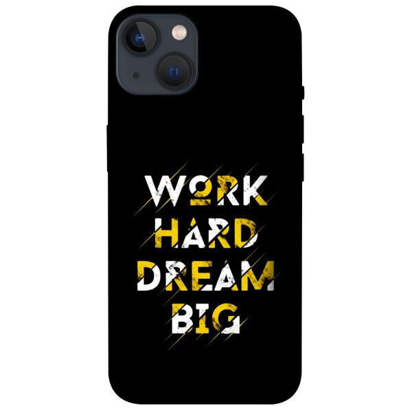 

Чехол itsPrint Work hard для Apple iPhone 13 (6.1)