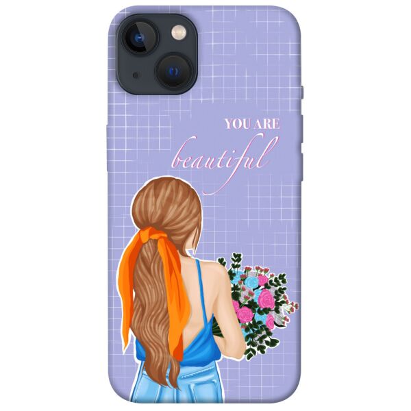 

Чехол itsPrint You are beautiful для Apple iPhone 13 (6.1)