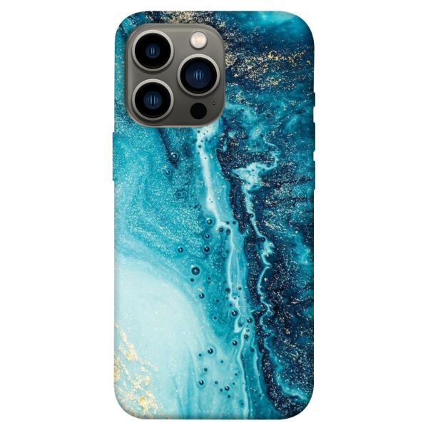 

Чехол itsPrint Голубая краска для Apple iPhone 13 Pro (6.1)