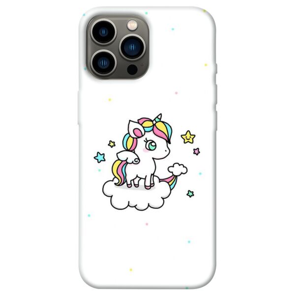 

Чехол itsPrint Единорог на облаке для Apple iPhone 13 Pro Max (6.7)