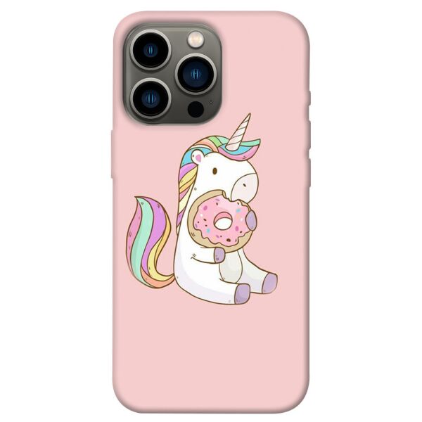 

Чехол itsPrint Единорог с пончиком для Apple iPhone 13 Pro (6.1)