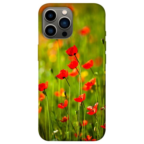 

Чехол itsPrint Маковое поле для Apple iPhone 13 Pro Max (6.7)