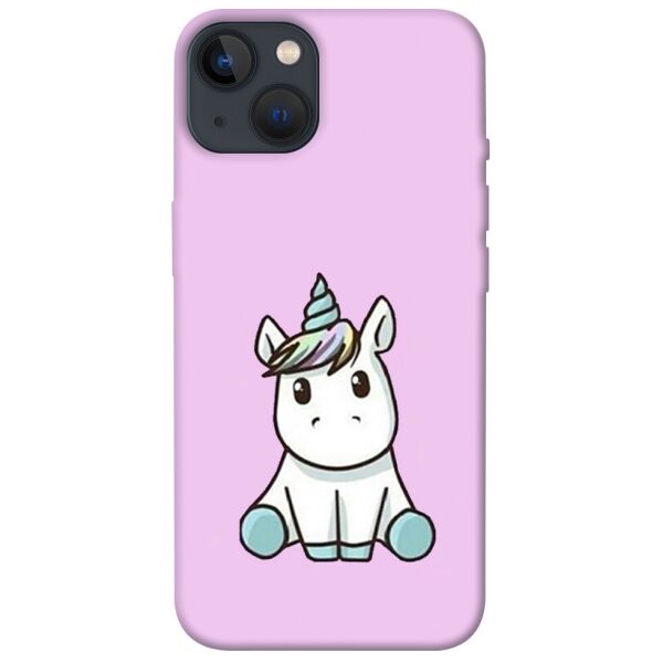 

Чехол itsPrint Маленький единорожек 2 для Apple iPhone 13 (6.1)