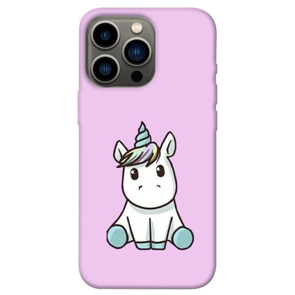 

Чехол itsPrint Маленький единорожек 2 для Apple iPhone 13 Pro (6.1)