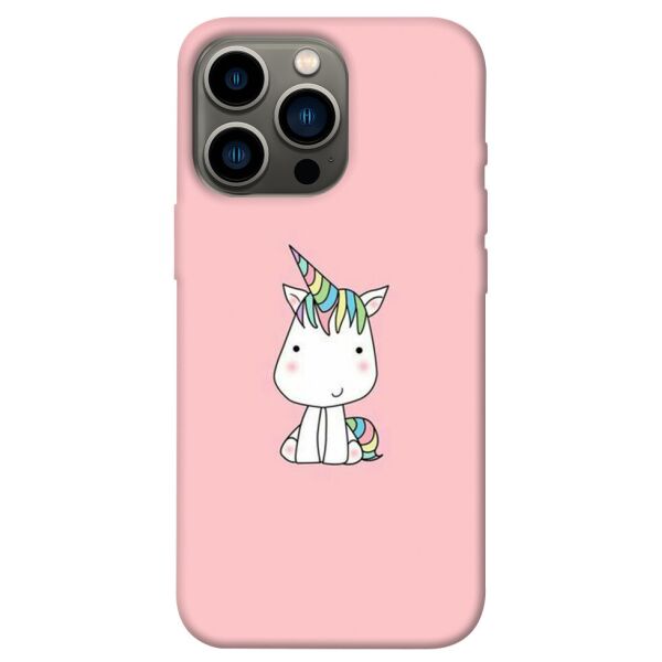 

Чехол itsPrint Маленький единорожек 3 для Apple iPhone 13 Pro (6.1)