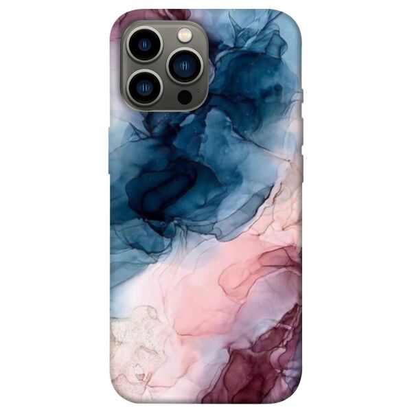 

Чехол itsPrint Розово-голубые разводы для Apple iPhone 13 Pro Max (6.7)