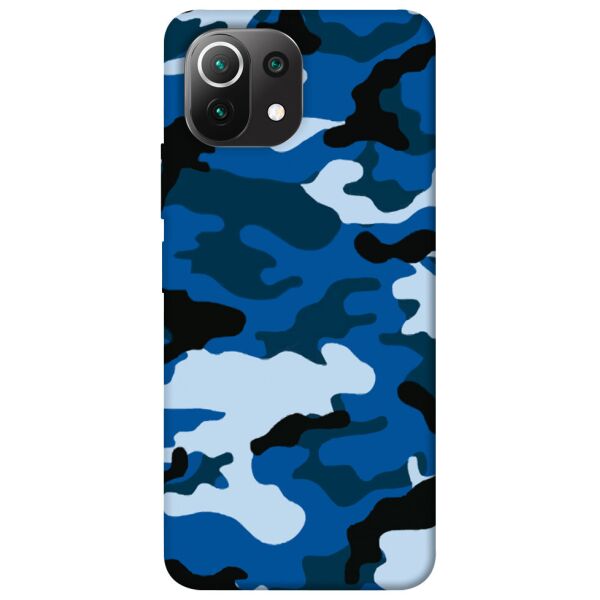 

Чехол itsPrint Синий камуфляж 3 для Xiaomi Mi 11 Lite