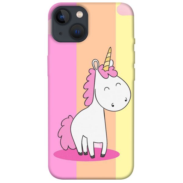 

Чехол itsPrint Танцующий единорог для Apple iPhone 13 (6.1)