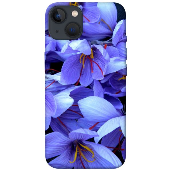 

Чехол itsPrint Фиолетовый сад для Apple iPhone 13 (6.1)