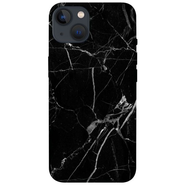 

Чехол itsPrint Черный мрамор для Apple iPhone 13 (6.1)