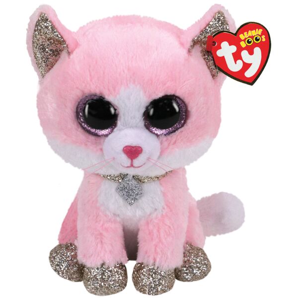 

Мягкая игрушка TY Beanie Boo's 36366 Розовый котенок "FIONA" 15см (2000904513437)