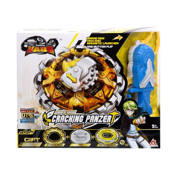 

Волчок Auldey Infinity Nado V серия Advanced Cracking Panzer Быстрый Панцирь YW634404 (2000904598502)