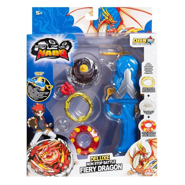 

Волчок Auldey Infinity Nado V серия Advanced Fiery Dragon Огненный Дракон YW634402 (2000904598489)