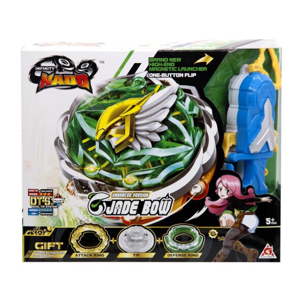 

Волчок Auldey Infinity Nado V серия Advanced Jade Bow Нефритовый Лук YW634403 (2000904598496)