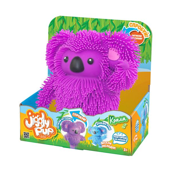 

Інтерактивна іграшка JIGGLY PUP – ЗАПАЛЬНА КОАЛА (фіолетова) JP007-PU (6900006598393)