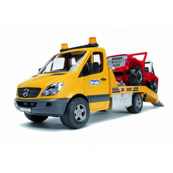 

Игрушка - эвакуатор MB Sprinter (свет и звук) + джип, М1: 16 2535 (2000903081630)