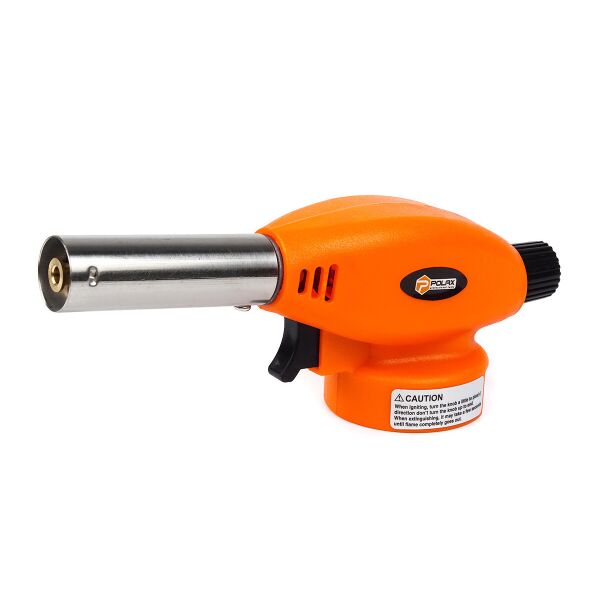 

Газовая горелка с пьезоподжигом туристическая (для пайки) Polax 1,1 kW, 1300 °C (32-018)