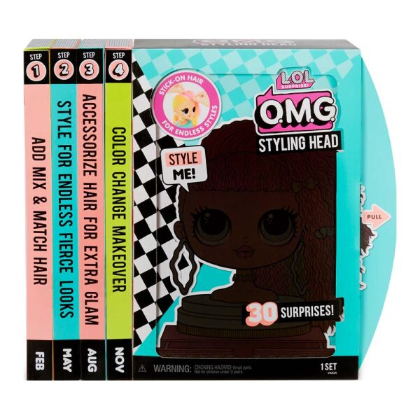 

Набір-сюрприз LOL Surprise OMG Styling head Леді Неон (565963) (6900006537620)