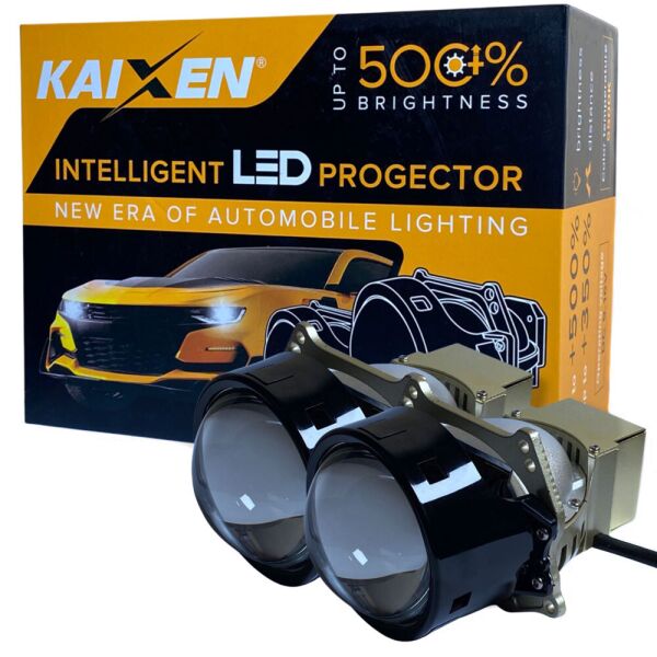 

Светодиодные линзы Bi-LED Kaixen I4 (Aozoom T7) 3.0" 5500k 54w 12v