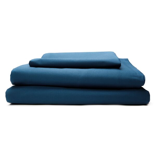 

Комплект постельного белья Бязь 140 г/м2 Двуспальный Евро DARK BLUE