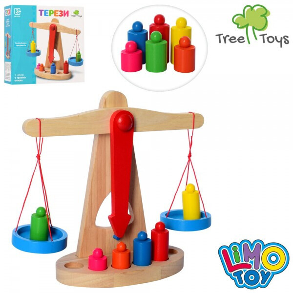 

Весы TREE TOYS MD 0920 гири 6шт