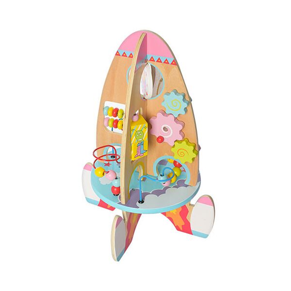 

Игра-логика Bambi MD 1053 Деревянная, ракета