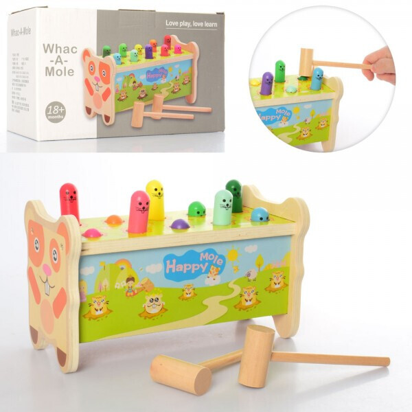 

Стучалка Bambi MD 2810 молотолчек 2шт, фигурки