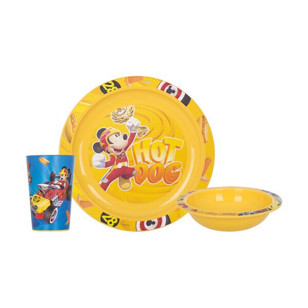 

Набор посуды детской пластиковой Herevin Disney Mickey 3 пр. 15805 MLM-162441-800