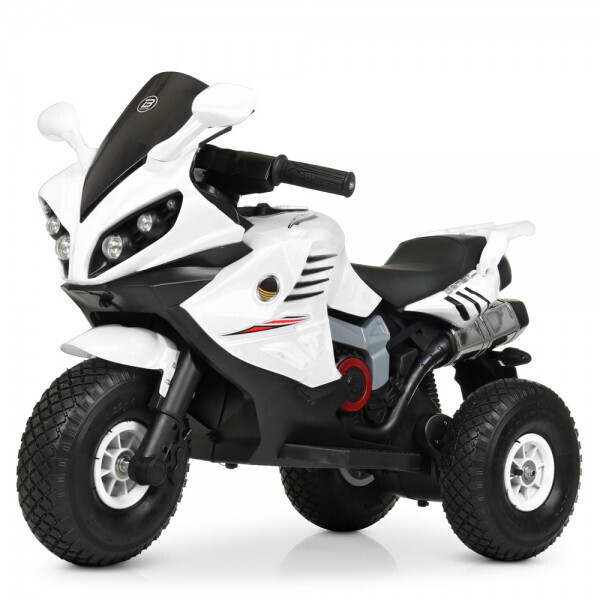 

Мотоцикл Bambi Racer M 4216AL-1 белый